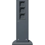 Gira 134528 E-Säule 3x Leereinheit 491 mm Gira Energiesäule Anthrazit 
