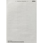 Gira 145900 Beschriftungsbögen 62 x 18 mm Zubehör 