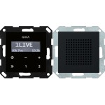 Gira 2280005 UP-Radio RDS Lautsprecher System 55 Schwarz m 