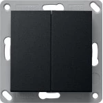 Gira 2462005 BT Wandsender 2f System 55 Schwarz m 
