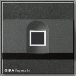 Gira 261767 Gira Keyless In Fingerprint-Leseeinheit Gira TX_44 Anthrazit 