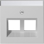 Gira 2640015 Abd. 30° + BSF f. Tragring MJ 2f System 55 Grau m 