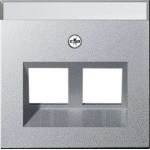 Gira 264026 Abd. 30° + BSF f. Tragring MJ 2f System 55 F Alu 
