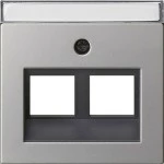 Gira 2640600 Abd. 30° + BSF f. Tragring MJ 2f System 55 Edelstahl 