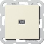 Gira 283401 Wipp-Kontroll BS 20 AX Aus 2-p System 55 Cremeweiß 