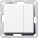 Gira 284403 Wipptaster BS 3f Schließer System 55 Reinweiß 