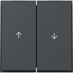 Gira 329467 Wippe 2f Pfeil Gira TX_44 (WG UP) Anthrazit 