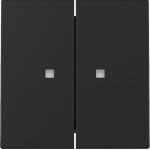 Gira 3631005 Wippe 2f Kontrollf. System 55 Schwarz m 