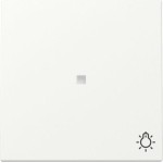 Gira 367427 Wippe Kontrollf. + Symb. Licht System 55 Reinweiß m 