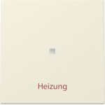 Gira 367801 Wippe Kontrollf. + Heizung Ein/Aus System 55 Cremeweiß 
