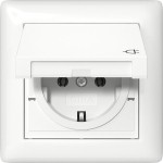 Gira 415703 SCHUKO-Steckd. KD + Set IP44 + Rahmen 1f Standard 55 Reinweiß 