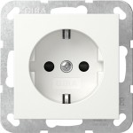 Gira 418327 SCHUKO-Steckd. SP SRK System 55 Reinweiß m 