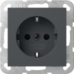 Gira 418328 SCHUKO-Steckd. SP SRK System 55 Anthrazit 