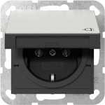 Gira 4184600 SCHUKO-Steckd. KD SRK System 55 Edelstahl 