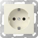 Gira 418801 SCHUKO-Steckd. System 55 Cremeweiß 
