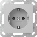 Gira 4188015 SCHUKO-Steckd. System 55 Grau m 
