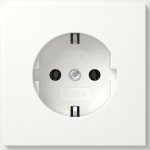Gira 418866 SCHUKO-Steckd. (IP20) Gira TX_44 Reinweiß 
