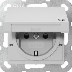 Gira 4414015 SCHUKO-Steckd. KD + SP System 55 Grau m 