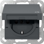 Gira 441428 SCHUKO-Steckd. KD + SP System 55 Anthrazit 