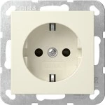 Gira 445301 SCHUKO-Steckd. SP System 55 Cremeweiß 