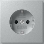 Gira 445365 SCHUKO-Steckd. SP (IP20) Gira TX_44 F Alu 