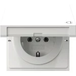 Gira 445470 SCHUKO-Steckd. KD Flächenschalter Reinweiß 