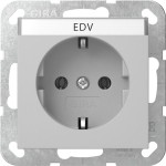 Gira 4457015 SCHUKO-Steckd. BSF System 55 Grau m 