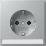 Gira 446265 SCHUKO-Steckd. BSF + SP (IP20) Gira TX_44 F Alu 