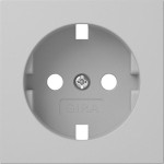 Gira 4920015 Abd. SCHUKO-Steckd. System 55 Grau m 