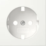 Gira 492027 Abd. SCHUKO-Steckd. System 55 Reinweiß m 