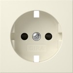 Gira 492101 Abd. SCHUKO-Steckd. SP System 55 Cremeweiß 