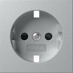 Gira 492126 Abd. SCHUKO-Steckd. SP System 55 F Alu 