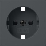 Gira 492128 Abd. SCHUKO-Steckd. SP System 55 Anthrazit 