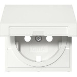 Gira 492203 Abd. SCHUKO-Steckd. KD System 55 Reinweiß 