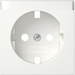 Gira 494703 Abd. SCHUKO-Steckd. BSF System 55 Reinweiß 