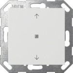 Gira 517227 Taster Wippe 1f Pfeile OneKNX System 55 Reinweiß m 