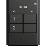 Gira 535210 Funk Handsender 2f Gira eNet Anthrazit 
