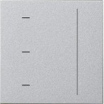Gira 536526 S3000 Touchaufs. System 55 F Alu 