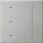 Gira 5365600 S3000 Touchaufs. System 55 Edelstahl 