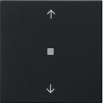 Gira 5388005 Wippe 1f Pfeile Kontrollf. System 55 Schwarz m 