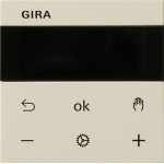 Gira 539301 S3000 RTR Display System 55 Cremeweiß 