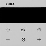 Gira 5393015 S3000 RTR Display System 55 Grau m 