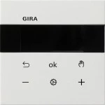 Gira 5393112 S3000 RTR Display Flächenschalter Reinweiß 