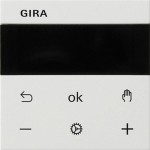 Gira 539327 S3000 RTR Display System 55 Reinweiß m 