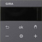 Gira 539328 S3000 RTR Display System 55 Anthrazit 