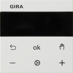 Gira 539403 S3000 RTR BT System 55 Reinweiß 