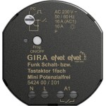 Gira 542400 Funk Schalt-/Tastaktor 1f Mini pot.frei Gira eNet 