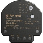 Gira 545300 Funk Uni-Sender 2f Mini Gira eNet 