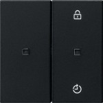 Gira 5493005 Gira eNet Funk Bedienaufs. Memory System 55 Schwarz m 