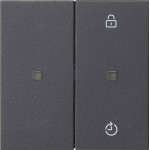 Gira 549328 Gira eNet Funk Bedienaufs. Memory System 55 Anthrazit 